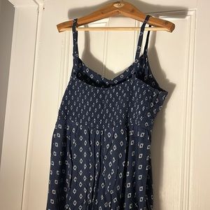 Blue & White Mini Dress